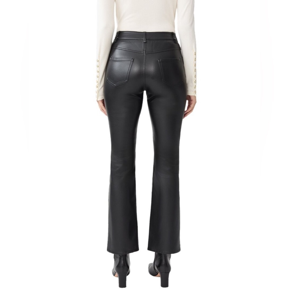 NWT J.MCLAUGHLIN Brady Vegan leather pant size 0 - Picture 2 of 7